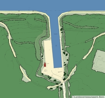 Graphic: projected harbour